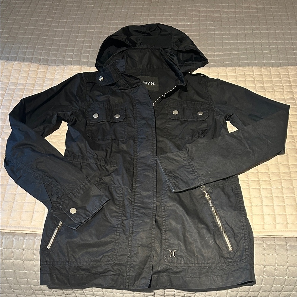 Hurley Blue Utility Jacket for Women